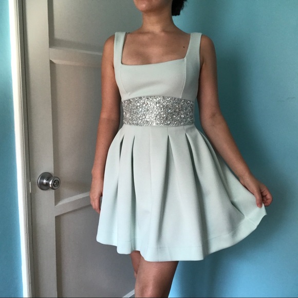 ASOS Rhinestone A-Line Dress - Picture 1 of 4